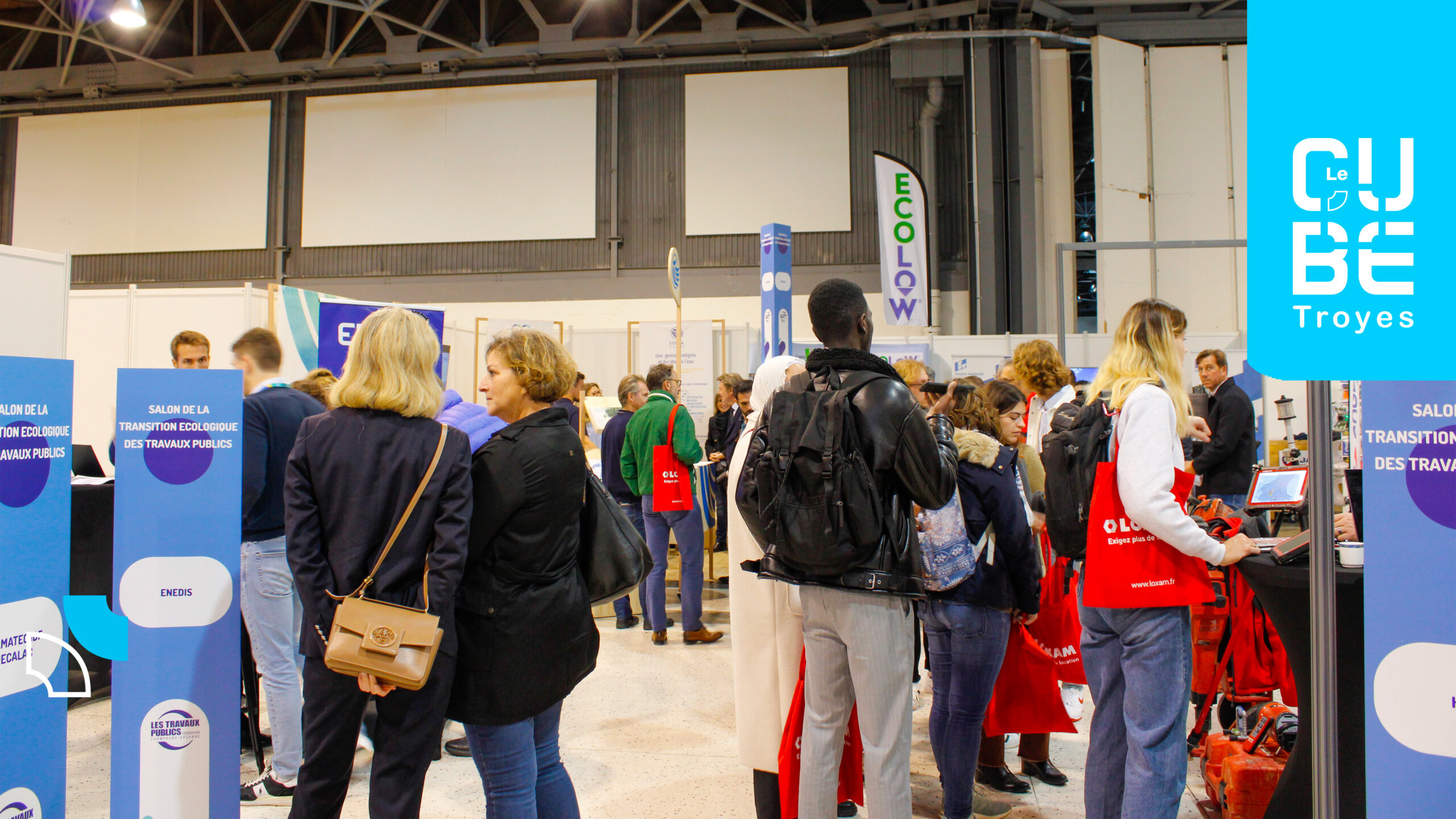 Le Salon de la Transition Écologique des Travaux Publics s’est tenu au Cube le vendredi 18 octobre