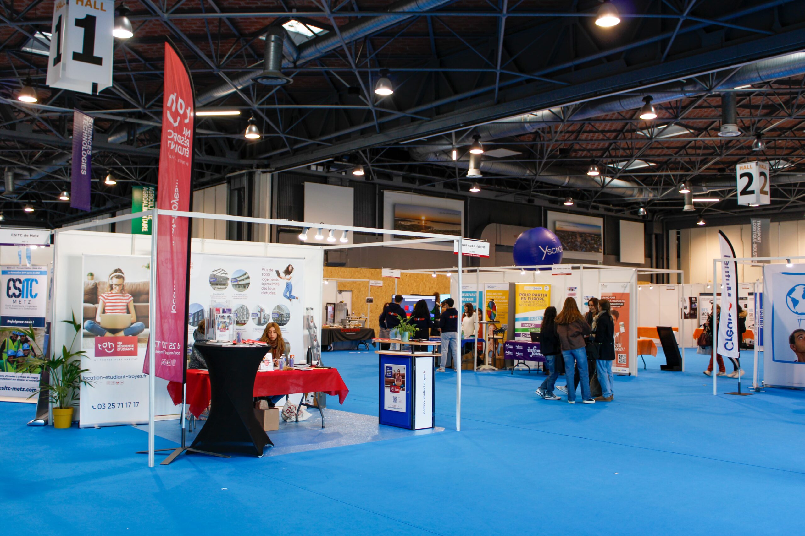 Organisez vos salons et expositions au Cube à Troyes