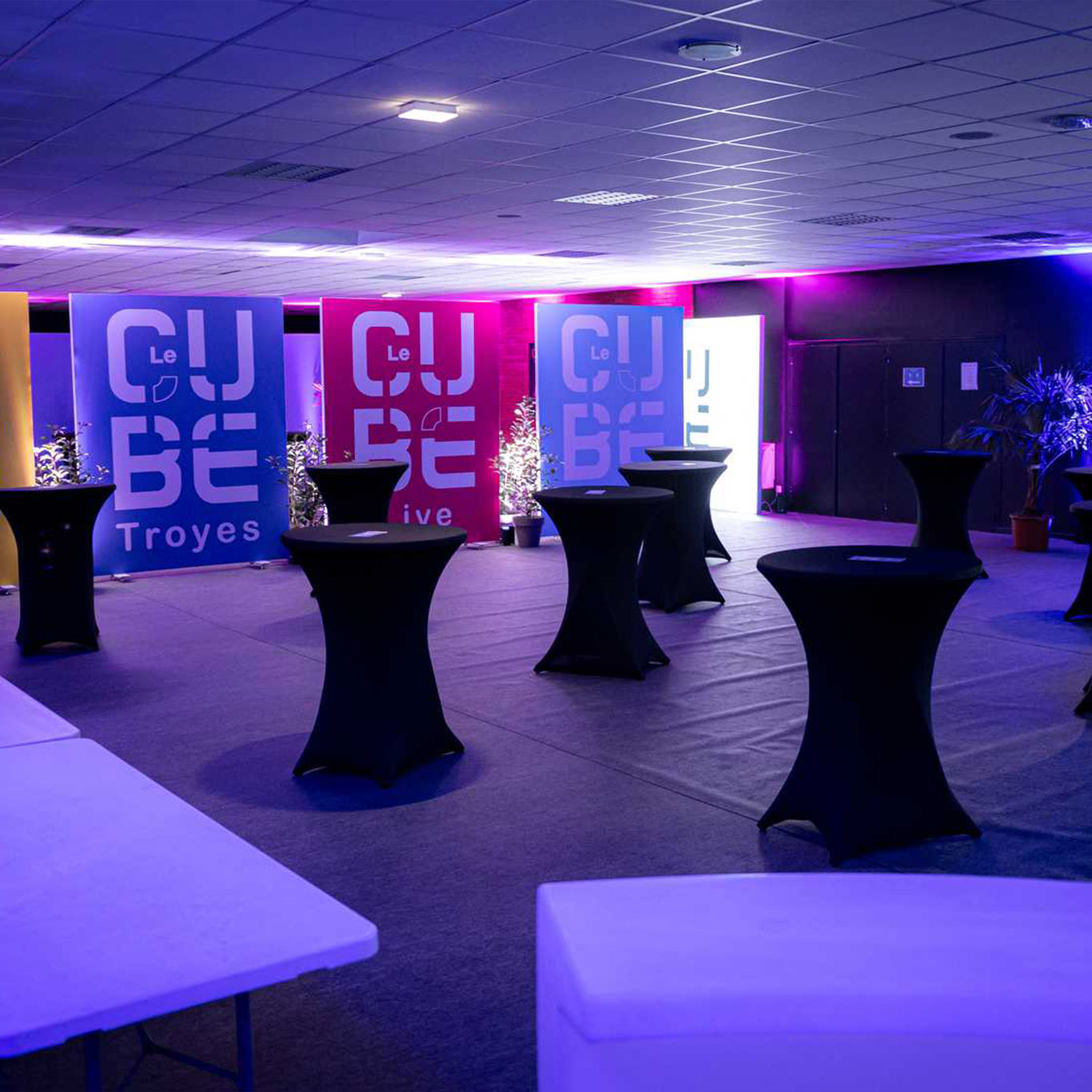 Organisez vos événements professionnels au Cube à Troyes